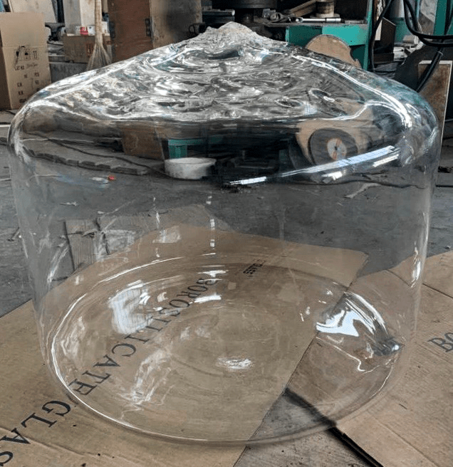 Glass bell jar