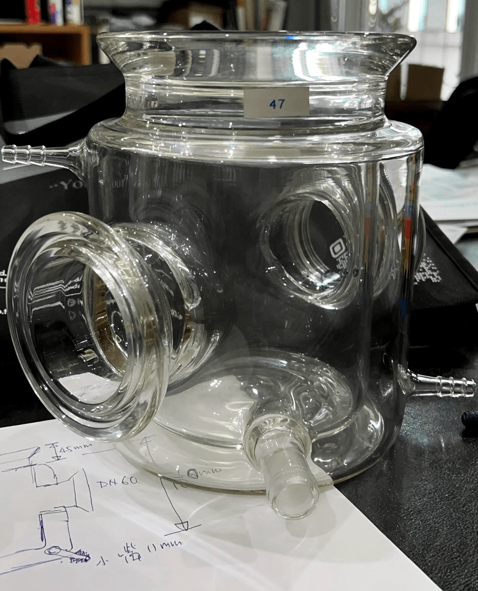 jacketed reflux vessel